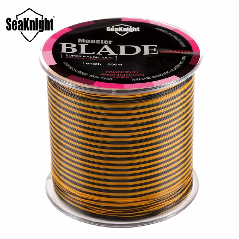 500m 2-35lb Nylon Fishing Line Multi-color Monofilament