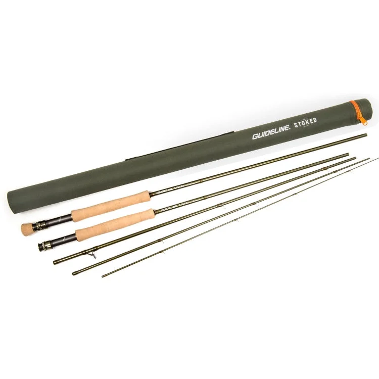 EX-DEMO Guideline Stoked Single Handed Fly Rod - 9ft 0in 7 Line 4 Piece