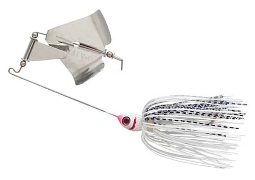 Booyah Buzz Bait 1/4oz Snow White Shad