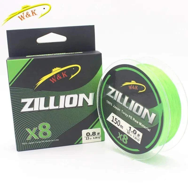 X8 Braided PE Lines at 150m Fishing Line Double Color Super Powered Braided Line PE Fishing Line