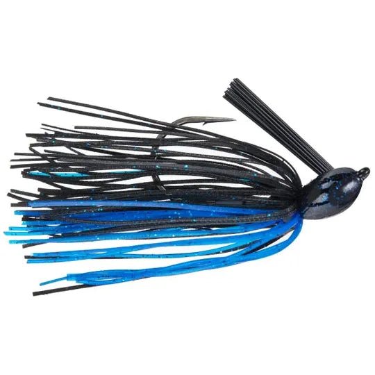 Berkley PowerBait Scented Silicone Skirt Flipping Jig 3/4 Oz Black/Blue