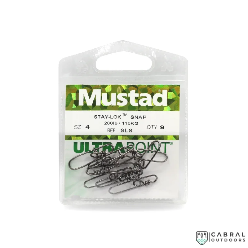 Mustad Stay-Lock Ultrapoint Snap | Size- 5-7