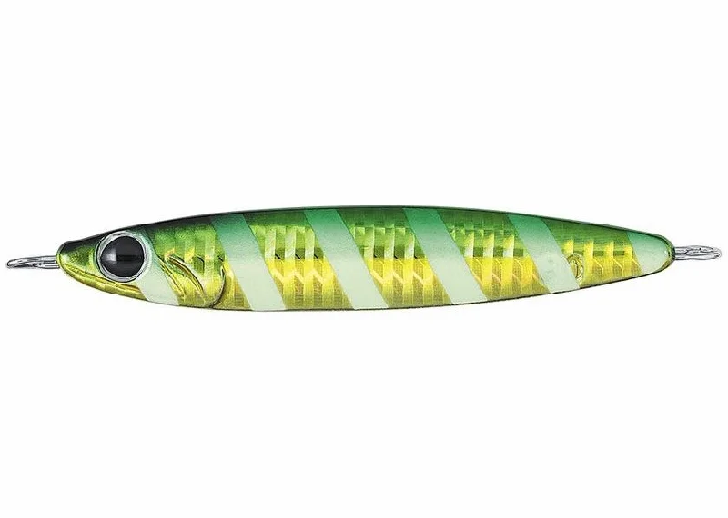 Daiwa Zakana Casting Jigs (Zebra Glow Green Gold  130 Gram/4 1/2 Oz)