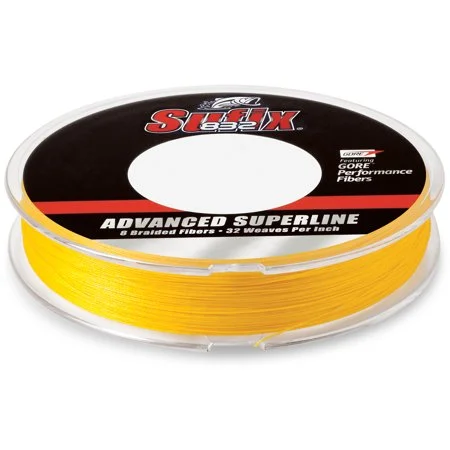 832 Braid 80 Lb Hi-Vis Yellow - 3500 Yds