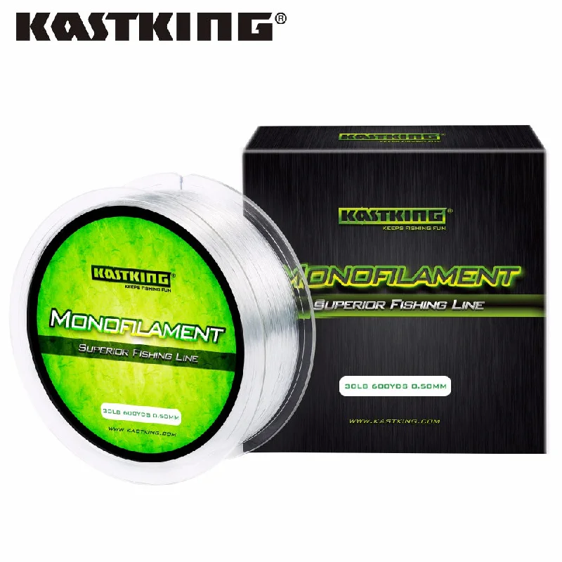 KastKing 550m Monofilament Nylon Fishing Line Red/Yellow/Blue/Clear/Green