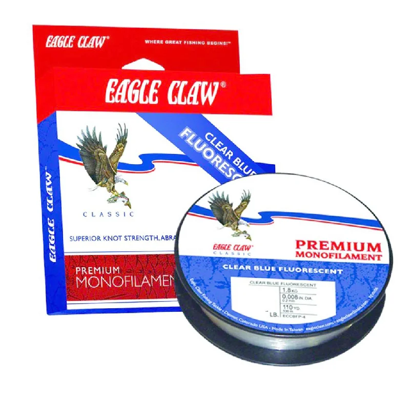 MONOFILAMENT FISHING LINE 8LB 110YD EAGLE CLAW