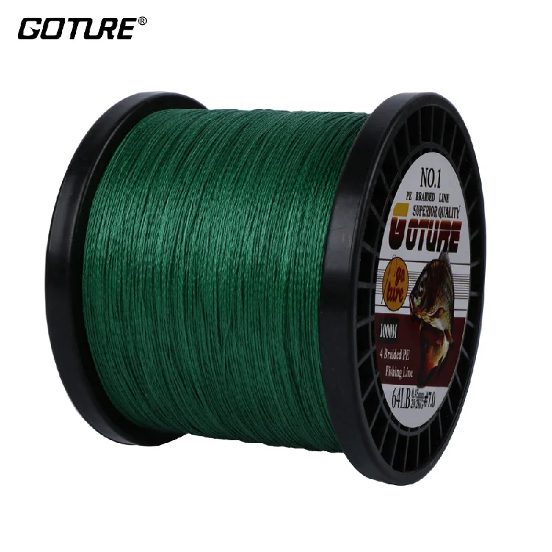 Goture 1000M Braided Multifilament Fishing Line 12lb - 80lb PE