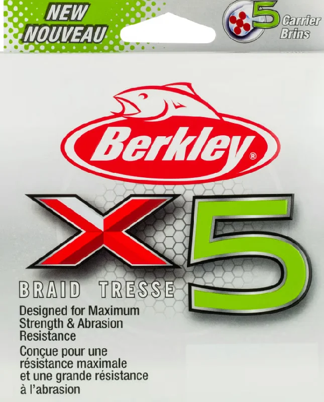 Berkley X5BFS65-22 X5 Braid Line 65lb