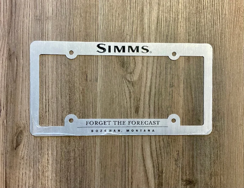 Simms License Plate Holder