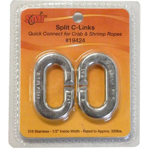 SMI Split C-Links - 330 Lb. Test