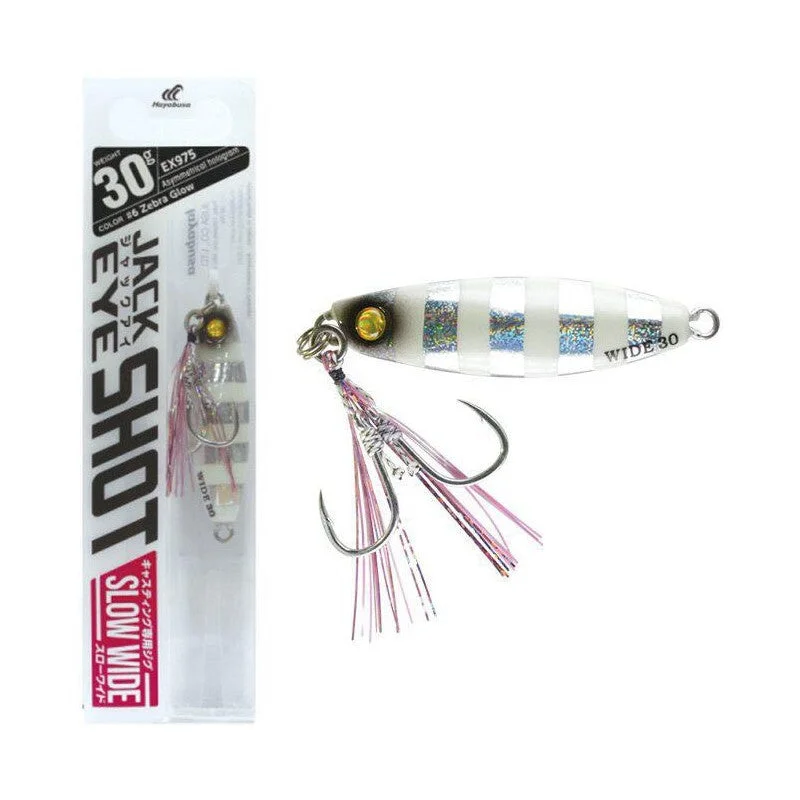 Hayabusa Jack Eye Shot Slow Wide Micro Jig Lures