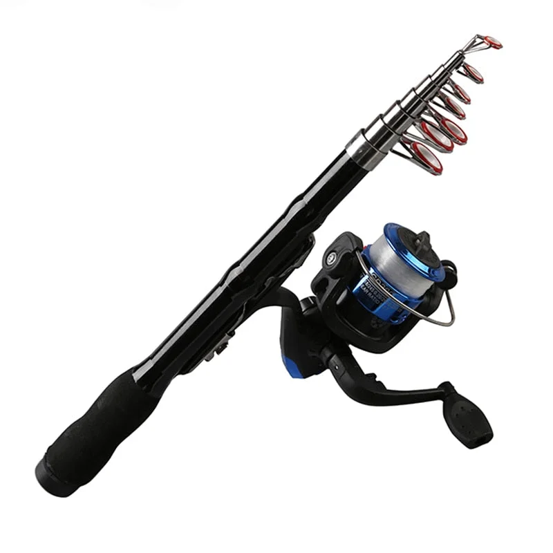 ABUO-Mini Portable Telescopic Fishing Rod