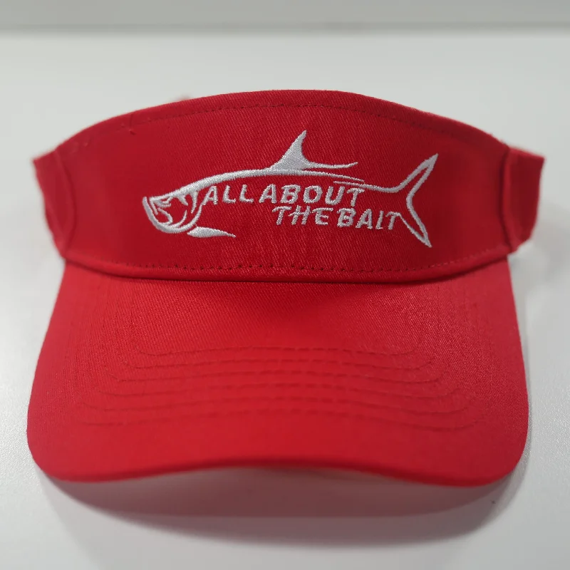 RED Fishing Visor - FREE SHIPPING