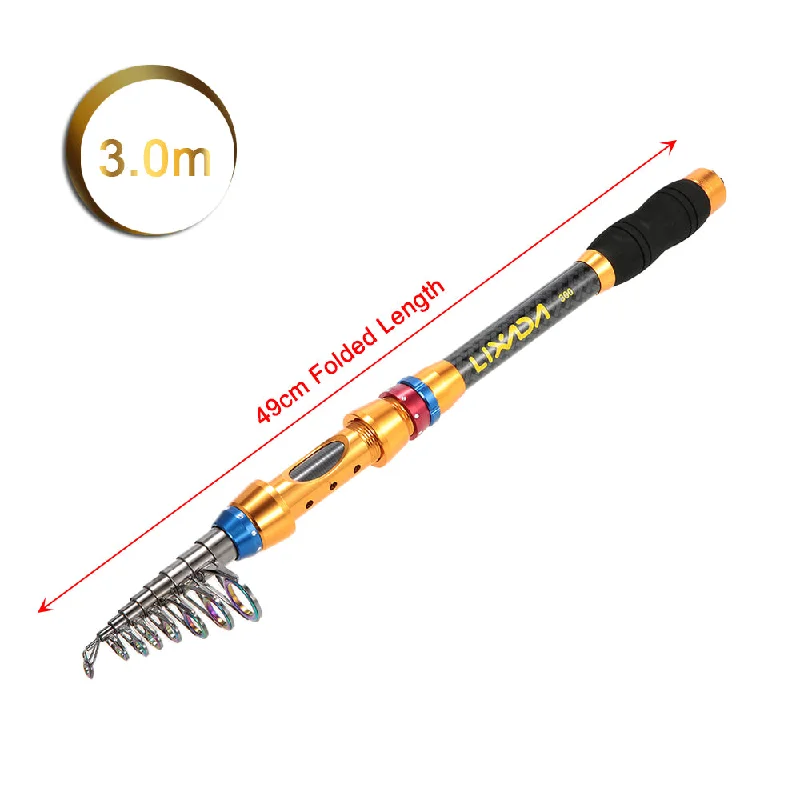 Lixada Portable Lure Rod Set