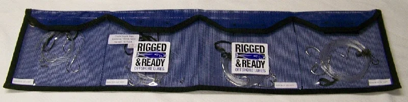 Circle Hook Rigs-4 Pack Clear Monofilament