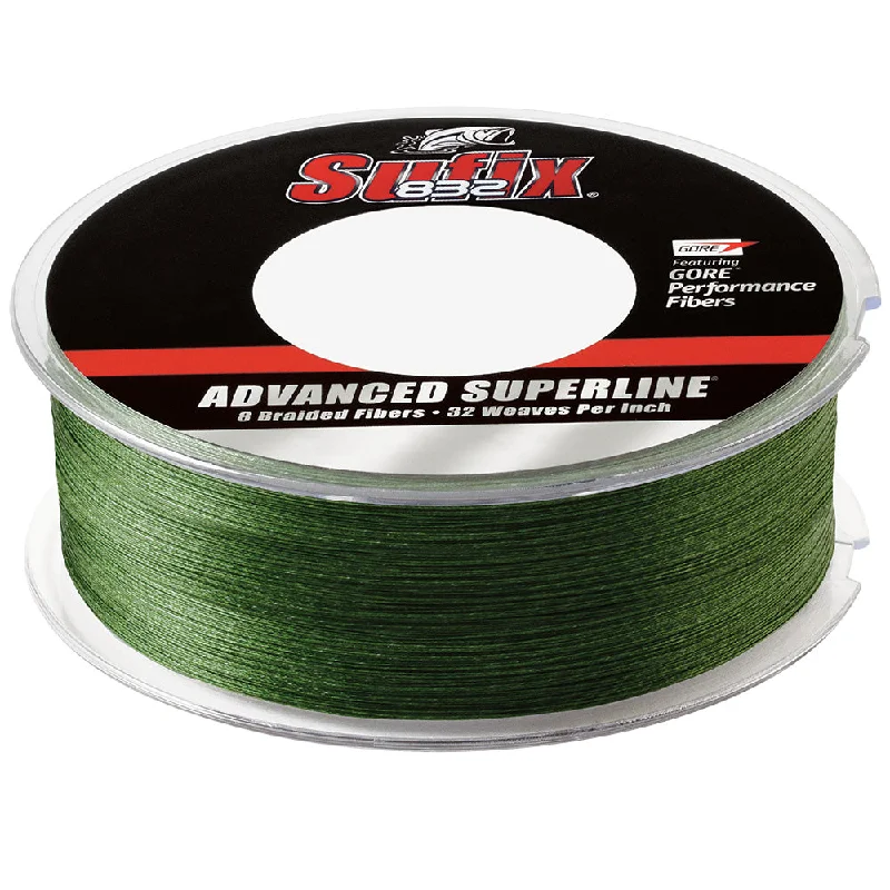 Sufix 832 Braid - 65lb - Low-Vis Green - 600 yds [660-265G]