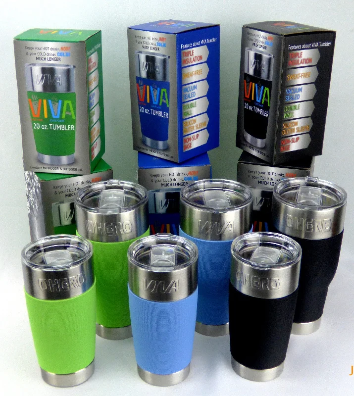 VIVA TUMBLER-20 OZ Keep your drink Hot, Cold and keep VIVA