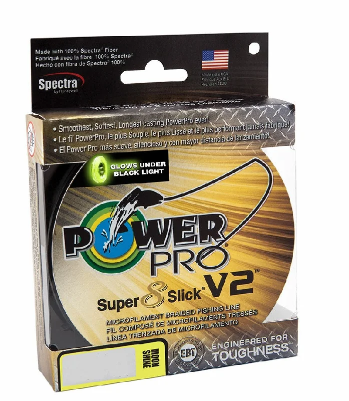 PowerPro Super Slick V2 Braided Line 20lb 1500yds - Moonshine