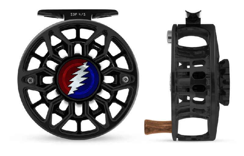 Abel SDF Reel - Grateful Dead Bolt - Black Ported 4/5