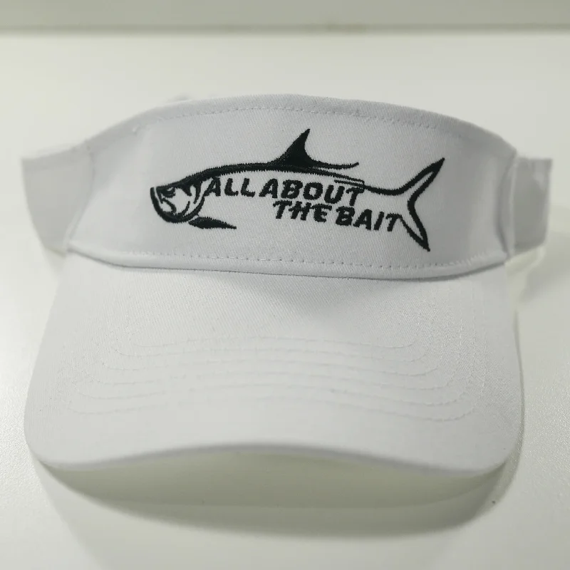 WHITE Fishing Visor - FREE SHIPPING