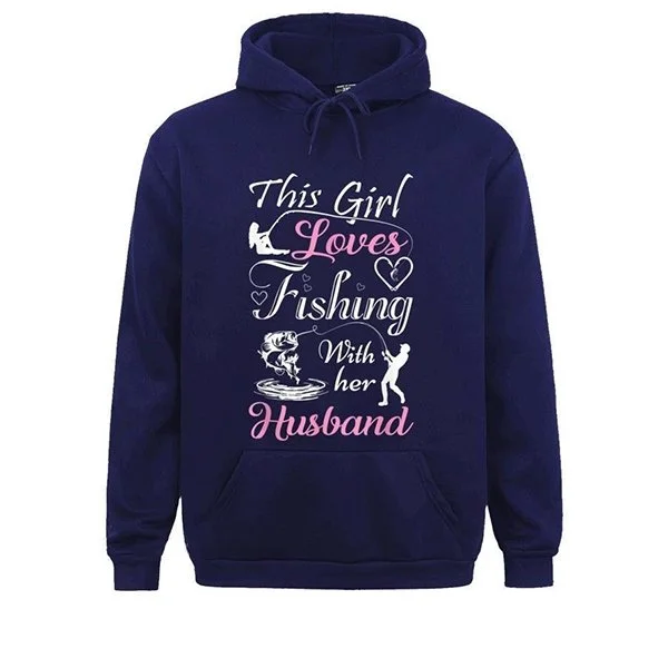 "This Girl Loves Fishing" Hoodie