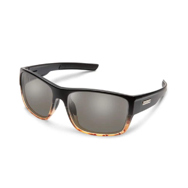 Matte Tortoise Fade Frame, Polarized Gray Lens