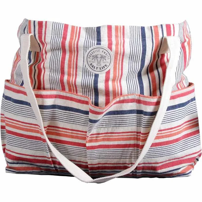 Salt Life - Seaside Stripe Tote