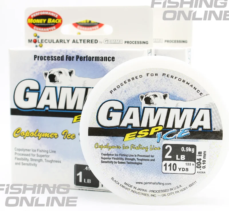 GAMMA ESP ICE Copolymer Ice Fishing Line