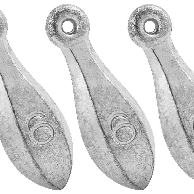 Dr.Fish 5pcs Bank Sinkers 1 to 8oz