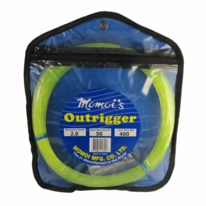 Momoi - Outrigger Mono Kit 400#, 50Yards w/Silverlock Sleeves