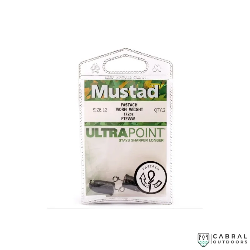 Mustad Fastach Worm Weight FTFW-BP | Weight: 21-70g