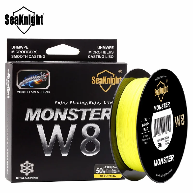 500M MONSTER W8 Braided Fishing Line 8 Strands Japan PE