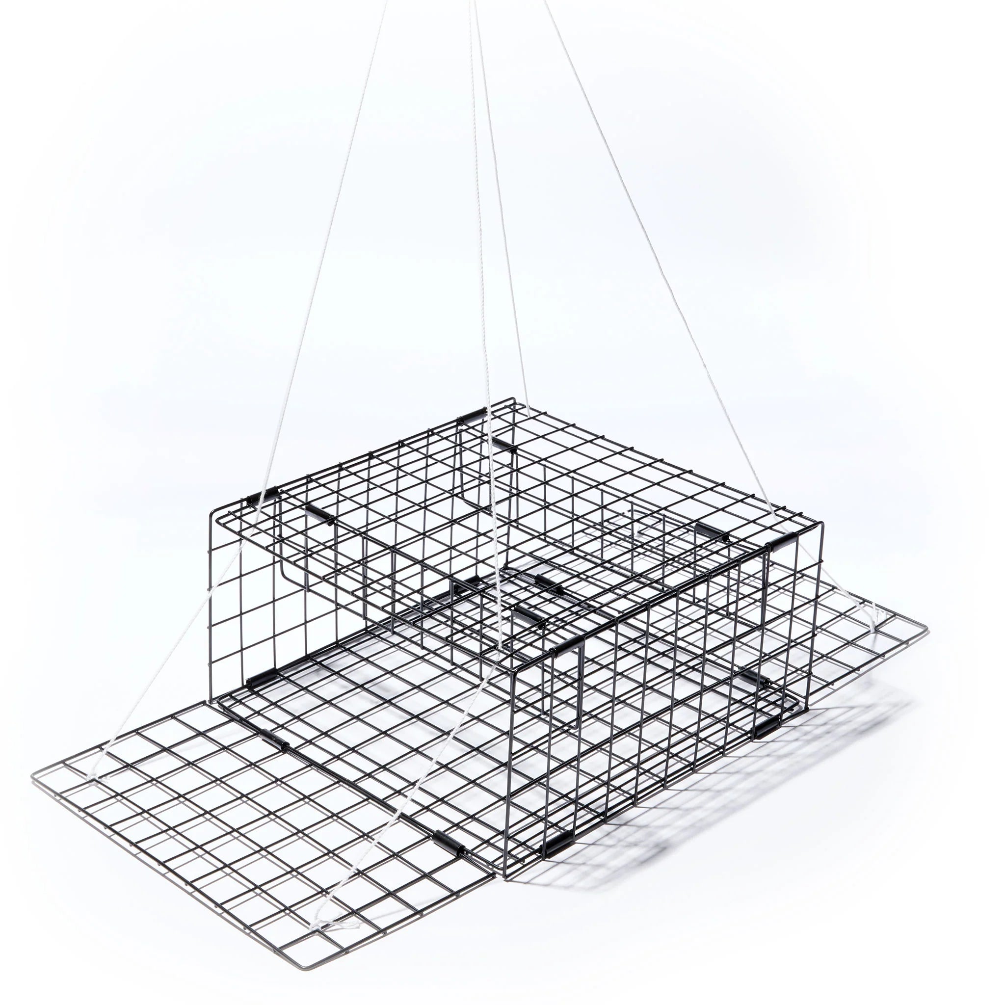 E-Z Catch Stowaway Collapsible 2 Door Trap 12"X12"X 6"