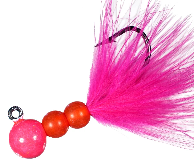 Beau Mac Pro Series Steelhead Marabou Bead Jigs