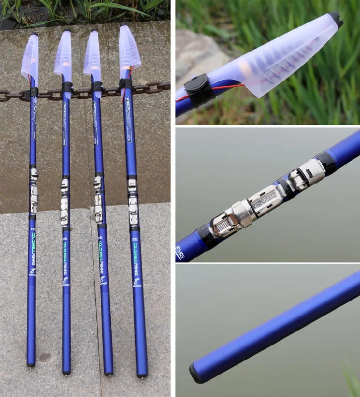 Blue Carbon Rock Rod