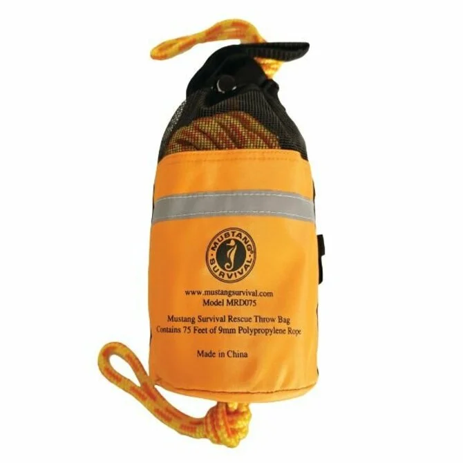 Mustang Survival Throw Bag With 75' Rope