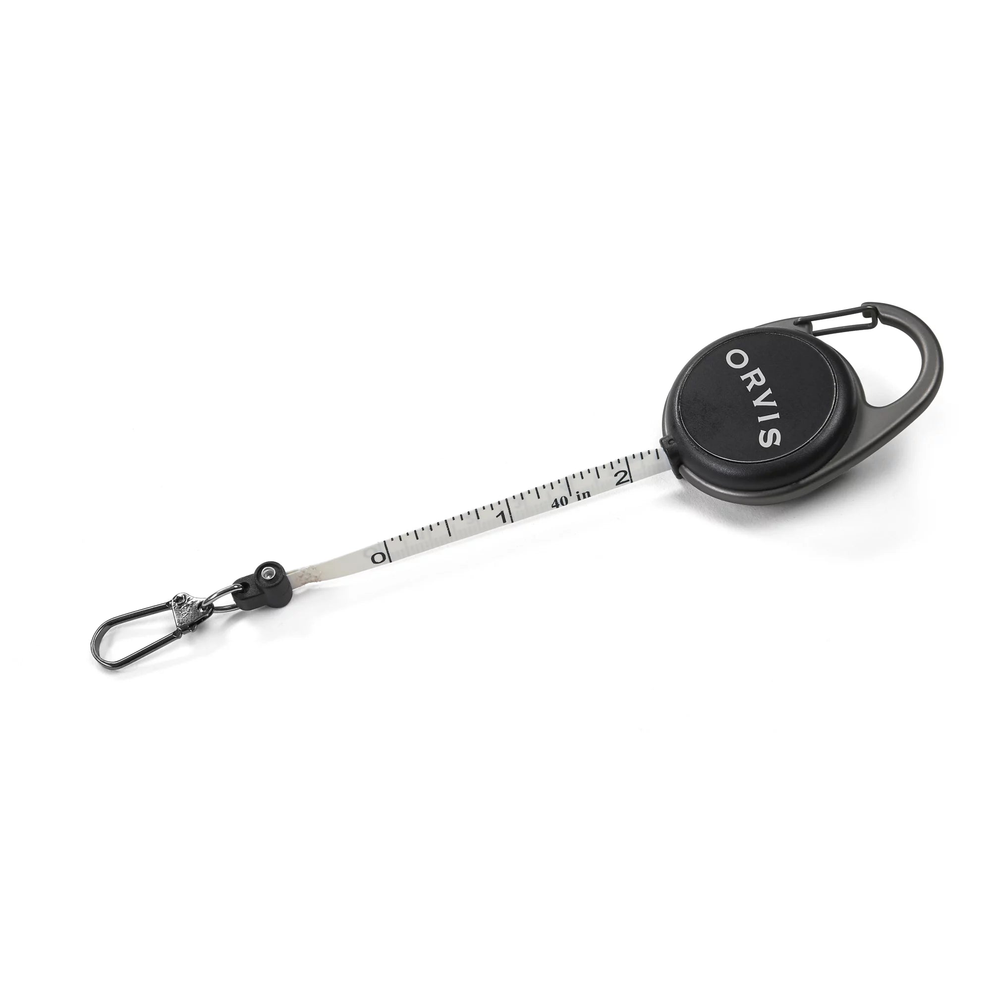 Black Nickel Carabiner Tape Measure Zinger Combo