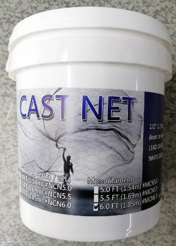 Kingfisher 6' Monofilament Cast Net