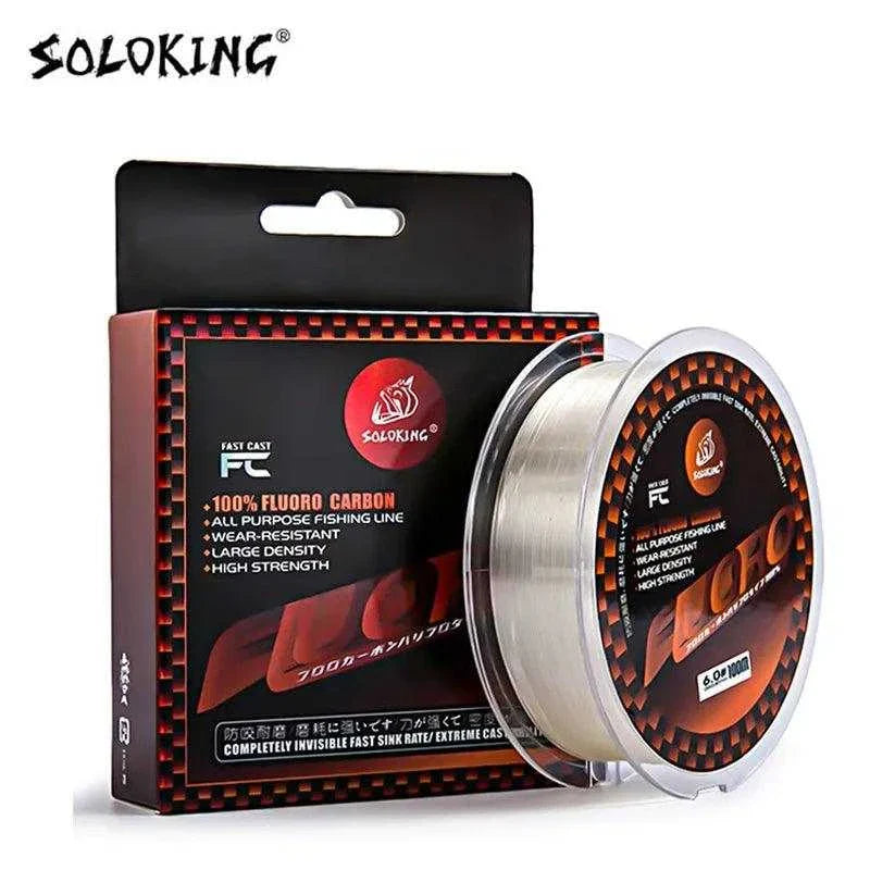 Soloplay 120M Fluorocarbon Coated Fishing Line