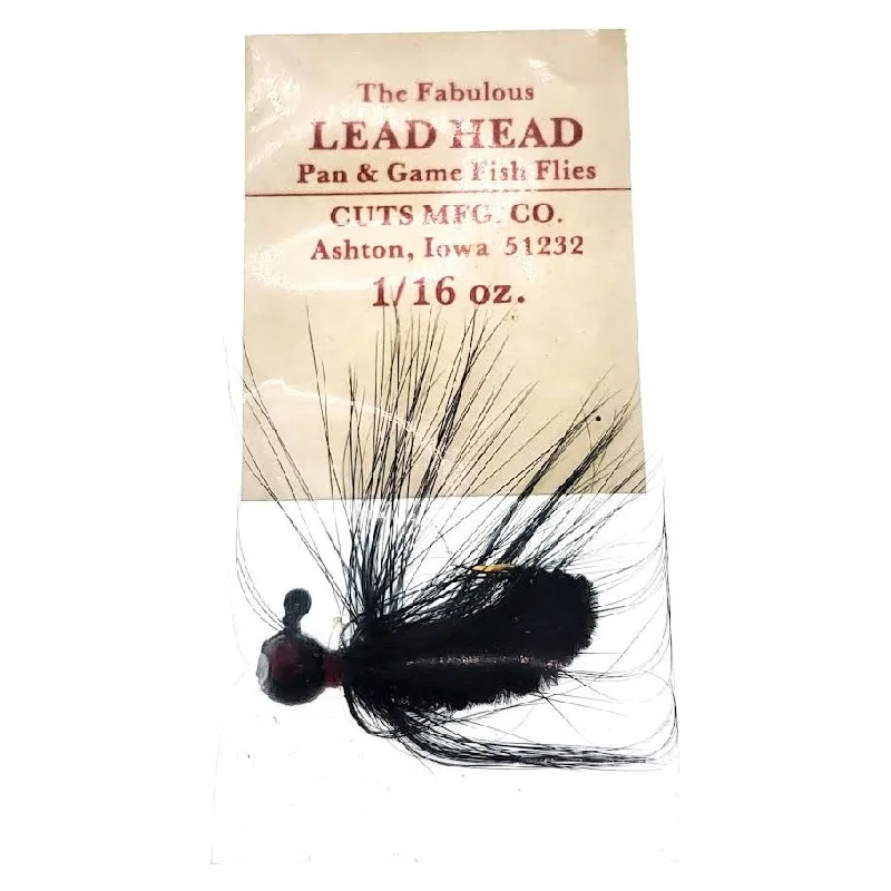 Better Baits Pan Fish And Game Flies 1/16 Oz Black