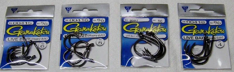 Gamakatsu Heavy Duty Live Bait Hook -small packs