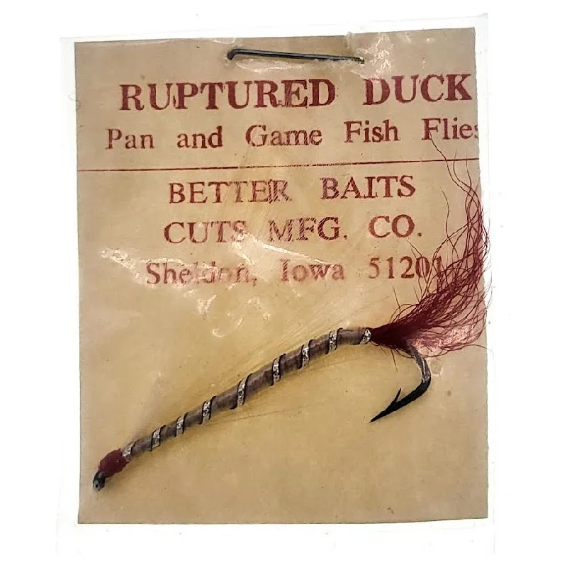 Better Baits Ruptured Duck Pan & Game Fish Flies Fickle Lady