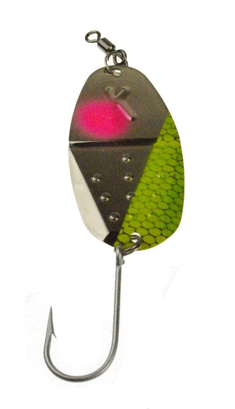 Chartreuse Scale Pink Dot