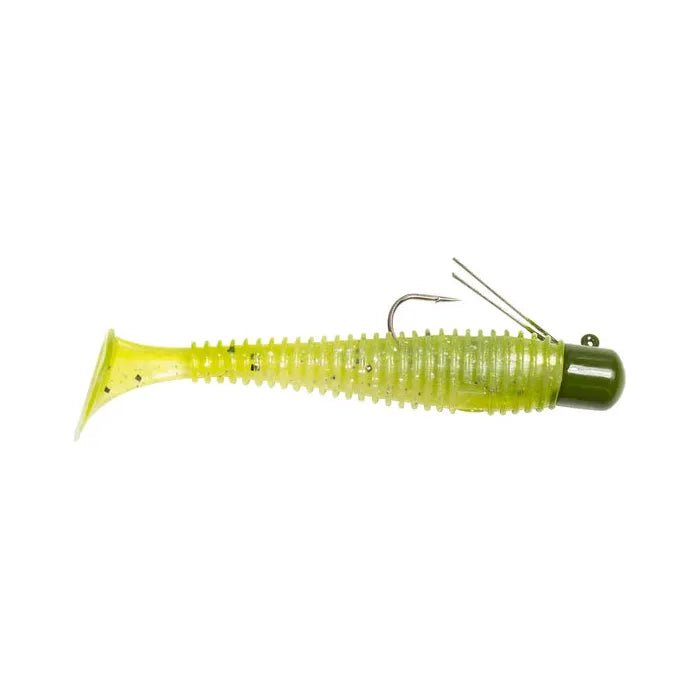 Lunkerhunt Pre-Rigged Finesse Swimbait 3" 1/4 Oz Sexy Melon