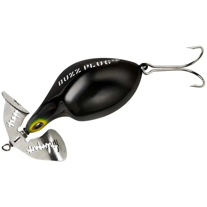 Arbogast Buzz Plug Topwater Buzz Bait 2-7/8" 1 Oz Black