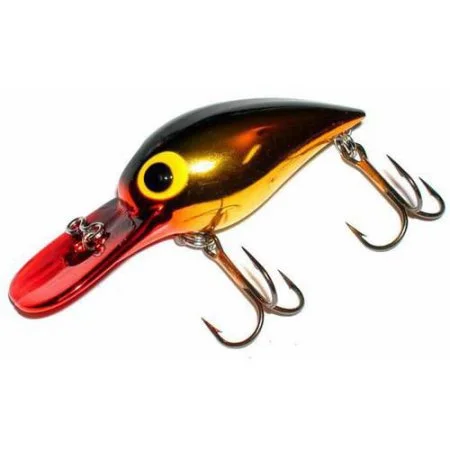 Brad's Wiggler | Gold-Black-Red Bill; 2 in.