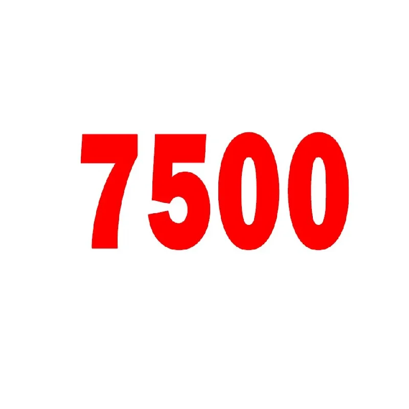 7500