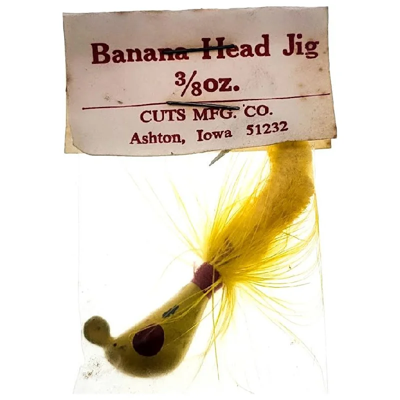 Better Baits Banana Head Jigs 3/8 Oz Qty 1