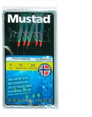 Mustad Sabiki Jigs - Flash-a-Boo Rig