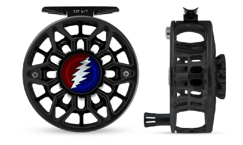 Abel SDF Reel - Grateful Dead Bolt - Black Ported 6/7